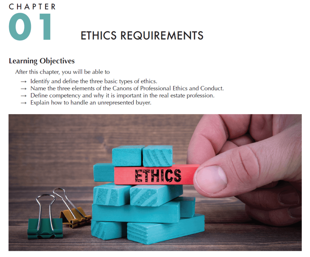 Legal Update 2 Chapter 1 Ethics Requirements Texas Real Estate